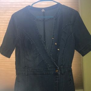 denim dress